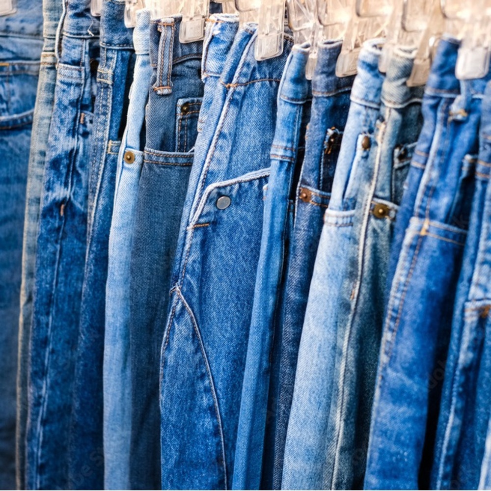 10 mix denim blue jeans for women re-sale 📦 box lot 10 pcs re-seller box 📦